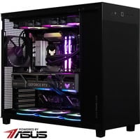 ALTERNATE Ultra 5 250K Plus - RTX 5070 Gaming pc Powered by ASUS Zwart | Core Ultra 5 250K Plus | RTX 5070 | 16 GB | 1 TB SSD