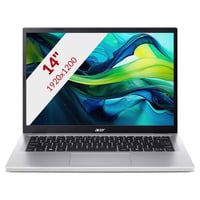 Acer Aspire Go 14 AG14-71P-57X0 14"  laptop Zilver | i5-13420H | UHD Graphics | 24 GB | 512 GB SSD