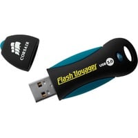 Corsair Flash Voyager USB 3.0 64 GB usb-stick Zwart/blauw, CMFVY3A-64GB