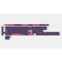 Keychron Lunar Witch - Cherry Profiel Dye-Sub PBT Volledige Keycap Set keycaps Donkerpaars, 140 stuks