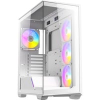 Antec C3 ARGB midi tower behuizing Wit | 1x USB-A | 1x USB-C | Tempered Glass