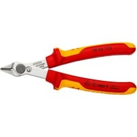 KNIPEX Electronic Super Knips® VDE 78 06 125 elektronica-tang Rood/geel