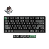 Keychron K2 Ultra 8K Wireless Custom Mechanical Keyboard Zwart, US lay-out (QWERTY), Keychron Apex Brown, 75%, RGB leds, OSA Double-shot PBT, USB-C | 2.4 GHz | Bluetooth 5.2
