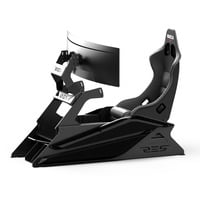 Res-Tech GT Cockpit racingsimulator Zwart/hoogglans zwart