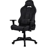 Arozzi Torretta Soft Fabric - Pure Black gamestoel Zwart