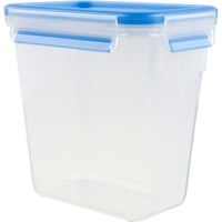 Emsa Clip & Close vershoudbak, 1,5 L doos Transparant/blauw, rechthoekig