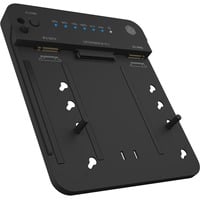 ICY BOX Docking & CloneStation for M.2 NVMe SSD and 2.5"/3.5" SATA SSD/HDD dockingstation Zwart, USB 3.2 Gen 2 Type-C