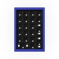Keychron Q0-A3 gaming numpad Blauw, Barbone, Hot-Swap, RGB leds