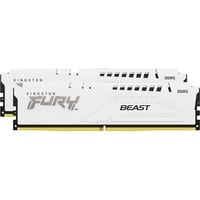 Kingston FURY Beast 64 GB DDR5-6000 (2x 32 GB) werkgeheugen Wit, KF560C30BWEK2-64, XMP 3.0, EXPO 1.1