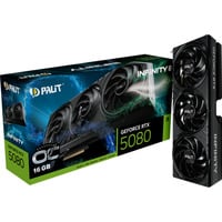 Palit GeForce RTX 5080 Infinity 3 OC grafische kaart DLSS 5, 3x DisplayPort, 1x HDMI 2.1