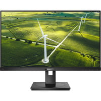 Philips 272B1G 27" monitor Zwart, 1x DisplayPort, 1x HDMI, 1x DVI, 1x VGA, 4x USB-A, 75 Hz, VGA, DVI-D, DisplayPort, HDMI, USB, Audio