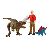 Schleich Dinosaurs - Tyrannosaurus rex aanval speelfiguur 