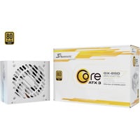Seasonic Core GX-850-V2-WHITE modulaire 850 watt voeding  Wit, 1x 12V-2x6, 2x PCIe
