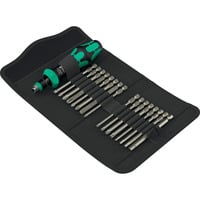 Wera Kraftform Kompakt 60 RA -R 1, 17‑delig bitset Zwart/groen