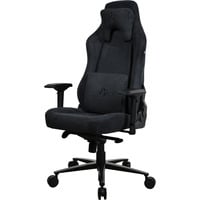 Arozzi Vernazza Supersoft Fabric - Pure Black gamestoel Zwart