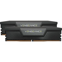 Corsair 64 GB DDR5-5600 Kit werkgeheugen Zwart, CMK64GX5M2B5600C40, Vengeance, XMP