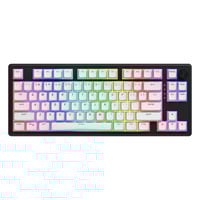 Hator Skyfall Wireless, gaming toetsenbord Zwart, US lay-out, HATOR Aurum Lemon, 80% (TKL), RGB, Double shot ABS, Hot-swap, 2.4GHz / Bluetooth / USB-C