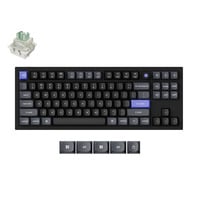 Keychron Q3 HE 8K Magnetic Switch Keyboard Zwart, US lay-out (QWERTY), Keychron Ultra-Fast Lime, 80% (TKL), RGB, Hot swap, 8K