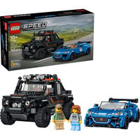 LEGO Speed Champions - Jaguar Project 7 en Land Rover Defender Constructiespeelgoed 77264