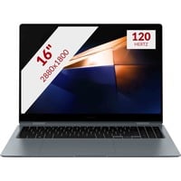 SAMSUNG Galaxy Book4 Pro 360 NP960QGK-KG1NL 16" 2-in-1 laptop Grijs | Ultra 7 155H | Intel Arc GPU | 16 GB | 1TB SSD | Touch