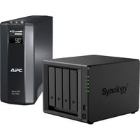 Synology NAS X UPS bundel Premium (DS925+ & BR900G-GR) Zwart