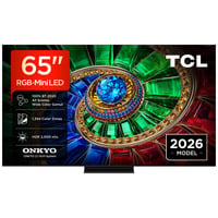 TCL 65RM7L RGB-Mini LED 4K Ultra HD Smart TV 65" Lcd Zwart, 4x HDMI, USB-A, LAN, WiFi, BlueTooth