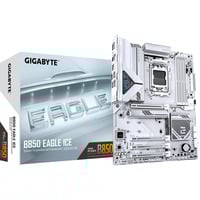 GIGABYTE B850 EAGLE ICE socket AM5 moederbord Wit/zilver, RAID, 2.5 Gb-LAN, Sound, ATX