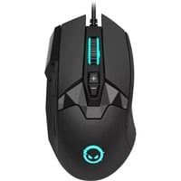 LORGAR Stricter 579 gaming muis Zwart, 400 - 12000 dpi, RGB, OLED Display