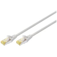 Patchkabel RJ-45 Cat.6a S/FTP Grijs, 25 cm
