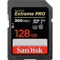 SanDisk Extreme PRO SDXC 128 GB geheugenkaart Zwart