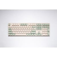 Ducky One 3 Matcha mechanisch toetsenbord Crème, US lay-out (QWERTY), Cherry MX Brown, 100%, PBT Double Shot, hot swap