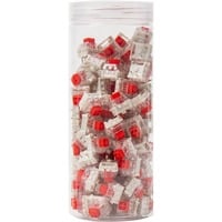 Keychron Kailh Box Red keyboard switches Rood/transparant, 110 stuks