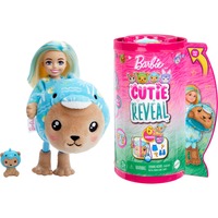 Mattel Barbie Cutie Reveal Chelsea met kostuumthema Pop Teddybeer als dolfijn