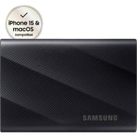 SAMSUNG Portable T9 2 TB externe SSD Zwart, MU-PG2T0B/EU, USB-C 3.2 (20 Gbit/s)