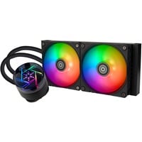 SilverStone NovaPeak 240 ARGB waterkoeling Zwart, 4 Pin PWM
