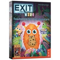 999 Games EXIT - Kids Raadselplezier met Monsters Denkspel Nederlands, 1 - 4 spelers, 20 minuten, vanaf 5 jaar