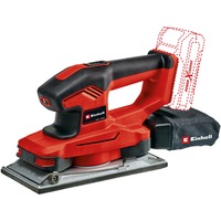 EINHELL Accu Vlakschuurmachine TE-OS 18/230 Li Solo Rood/zwart, Accu en oplader niet inbegrepen