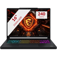 MSI Crosshair A16 HX E8WGXK-043NL 16"  gaming laptop Zwart | Ryzen 9 8940HX | RTX 5070 | 16 GB | 1 GB SSD