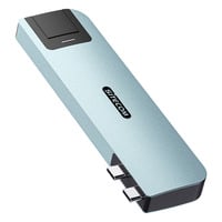 Sitecom 6-in-2 MacBook Air Multiport Hub dockingstation Lichtblauw