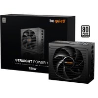 be quiet! Straight Power 12 Platinum modulaire 750 watt voeding  Zwart, 1x 12V-2x6, 4x PCIe