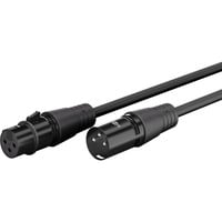 goobay XLR-aansluitkabel Zwart, 20 meter