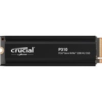 Crucial P310 Heatsink 1 TB SSD CT1000P310SSD5, PCIe 4.0 x4, NVMe, M.2 2280
