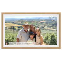 Denver PFF-3263LW Digitale fotolijst 32'' Houtkleur, 32 GB, USB-C, Wi-Fi