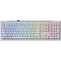 Ducky One X Wireless, toetsenbord Wit, US lay-out, Hot-swappable, PBT, 2.4 GHz | Bluetooth | USB-C