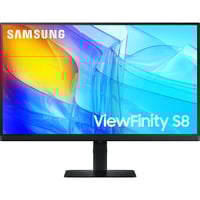 SAMSUNG ViewFinity S8 S80D 68.6" 4K UHD monitor Zwart, DisplayPort, HDMI, USB