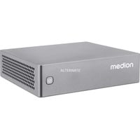 ALTERNATE Workstation Nuc Core i5 1334U pc-systeem Zilver | Core i5-1334U | Iris Xe Graphics | 16 GB | 1 TB SSD