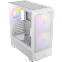 Antec NX416L-W midi tower behuizing Wit | 1x USB-A | 1x USB-C | Window