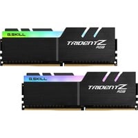 G.Skill Trident Z RGB 16 GB DDR4-3000 (2x 8 GB) werkgeheugen Zwart, F4-3000C16D-16GTZR, XMP 2.0