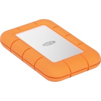 LaCie Rugged Mini 4 TB externe SSD Oranje/zilver, USB-C 3.2 Gen 2x2 (20 Gbit/s)