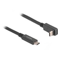 DeLOCK USB-C 3.2 Gen 1 > USB-C kabel Zwart, 2 meter 